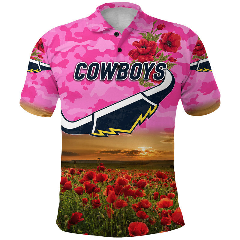 cowboys-anzac-polo-shirt-poppy-flowers-vibes-pink