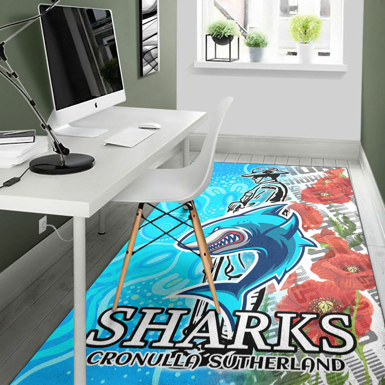 cronulla-sutherland-sharks-area-rug-anzac-cronulla-sutherland-sharks-sport-area-rug