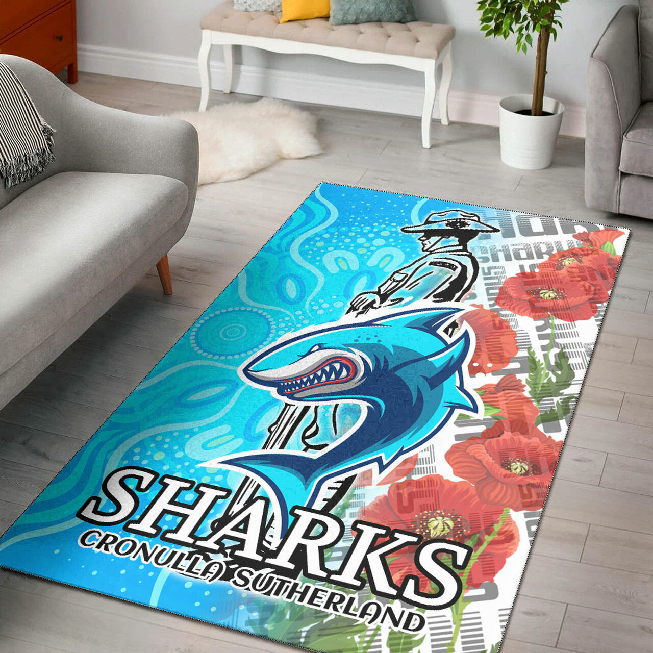 cronulla-sutherland-sharks-area-rug-anzac-cronulla-sutherland-sharks-sport-area-rug