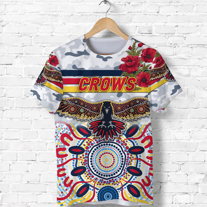 custom-personalised-adelaide-crows-anzac-t-shirt-indigenous-vibes-white