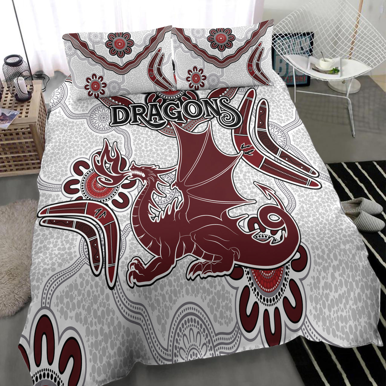 stgeorge-rugby-bedding-set-custom-aboriginal-st-george-bedding-set