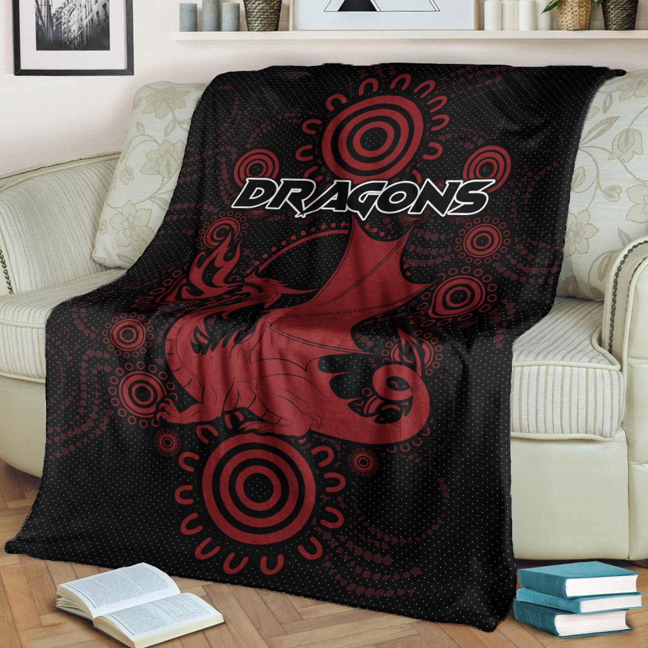 st-george-rugby-blanket-custom-indigenous-dragons-blanket