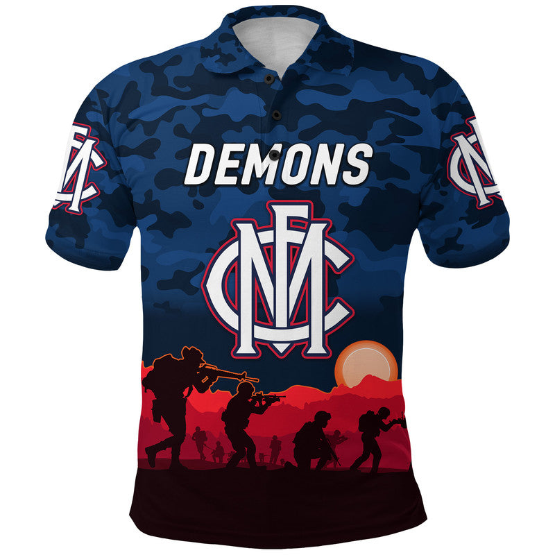 melbourne-demons-anzac-polo-shirt-simple-style