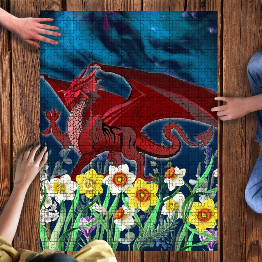 wales-puzzle-dragon-daffodil