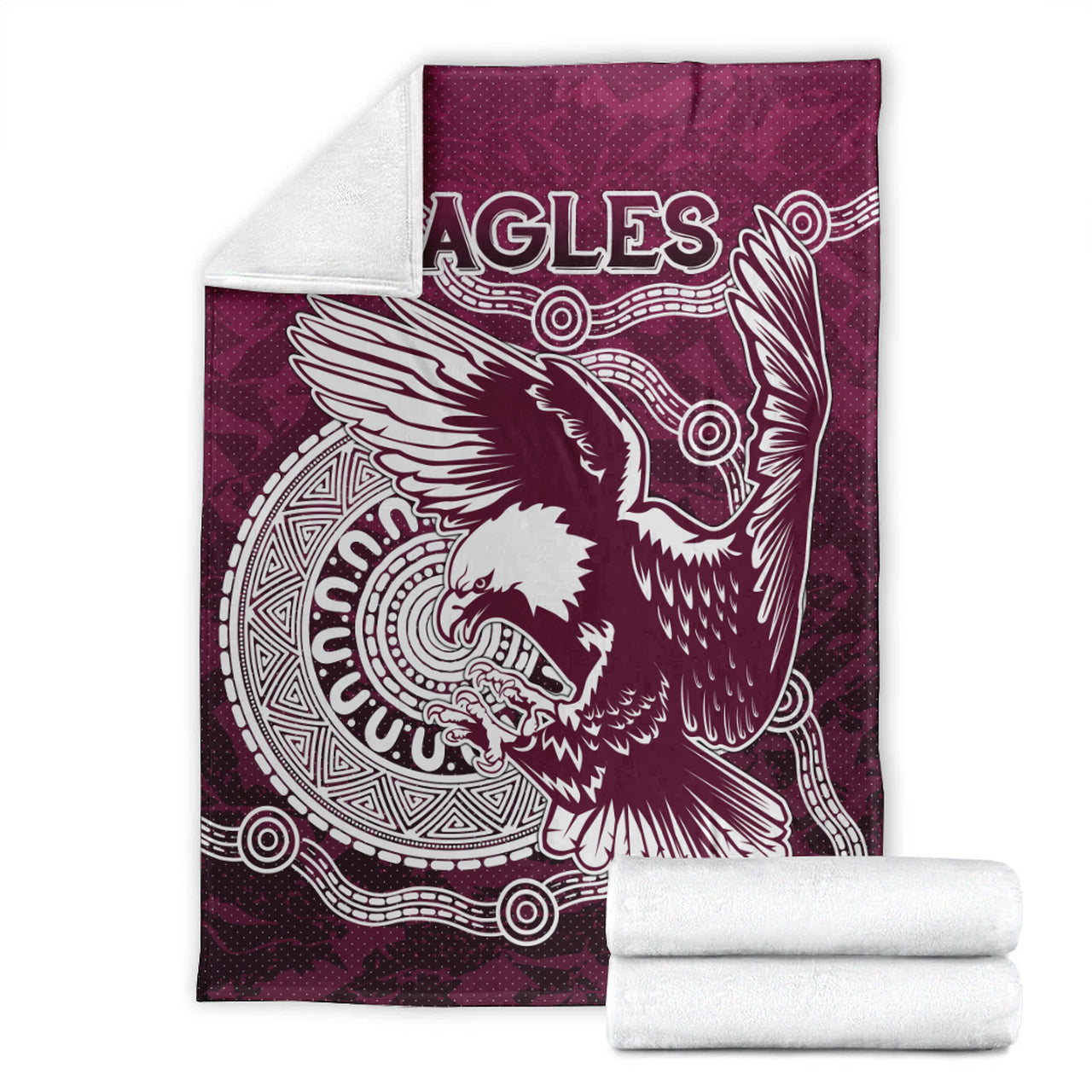 sea-eagles-rugby-blanket-custom-super-eagles-blanket