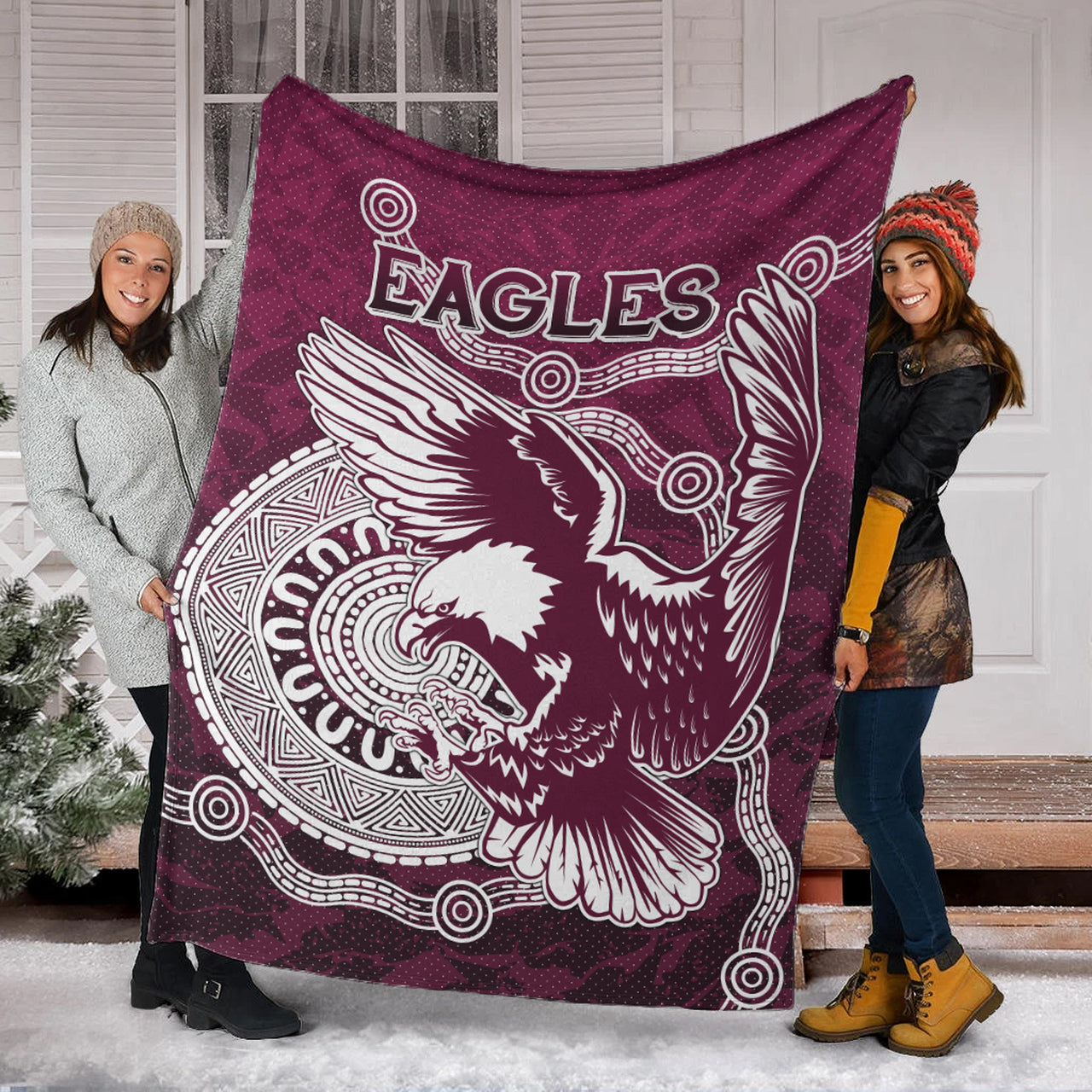 sea-eagles-rugby-blanket-custom-super-eagles-blanket