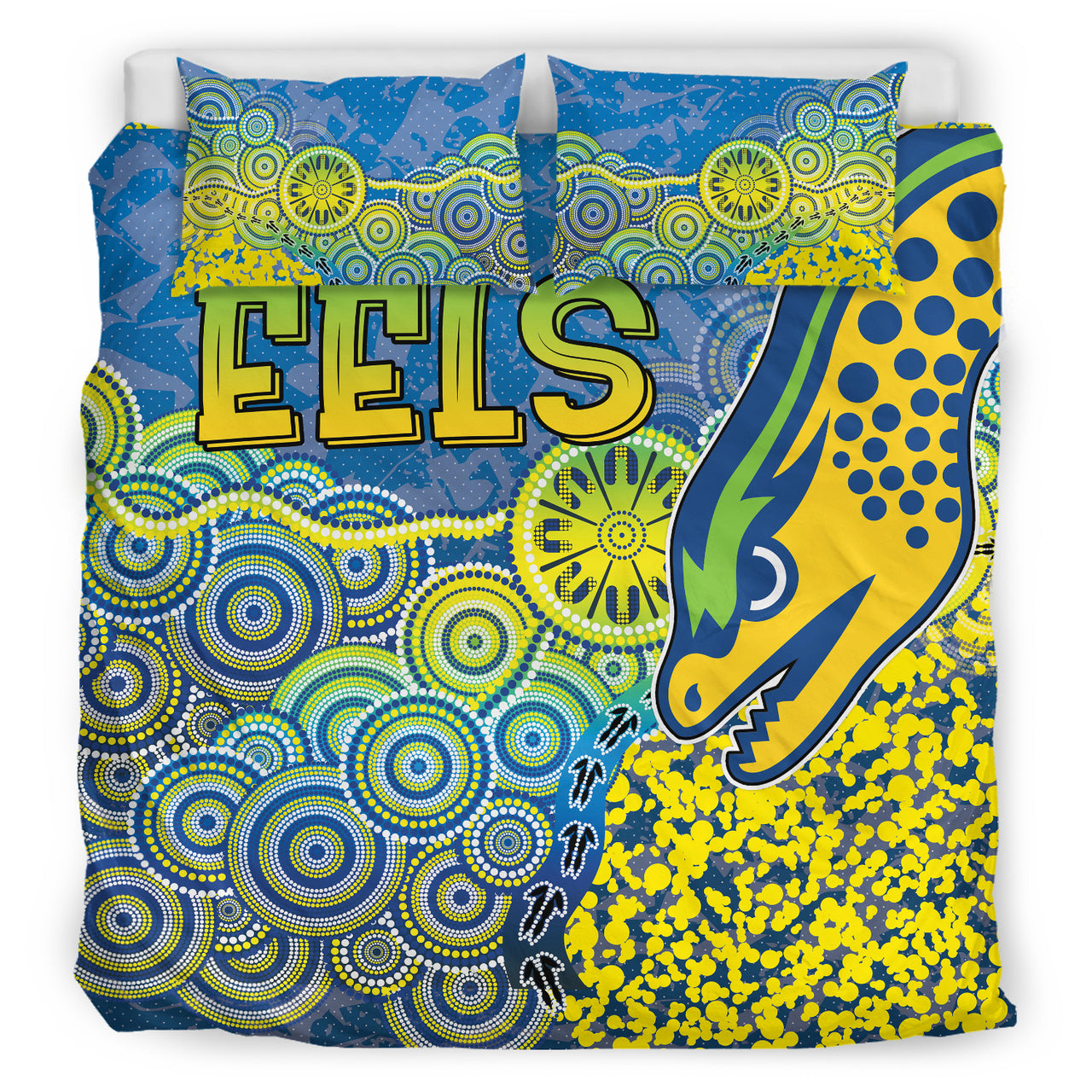 eels-rugby-bedding-set-custom-super-eels-bedding-set