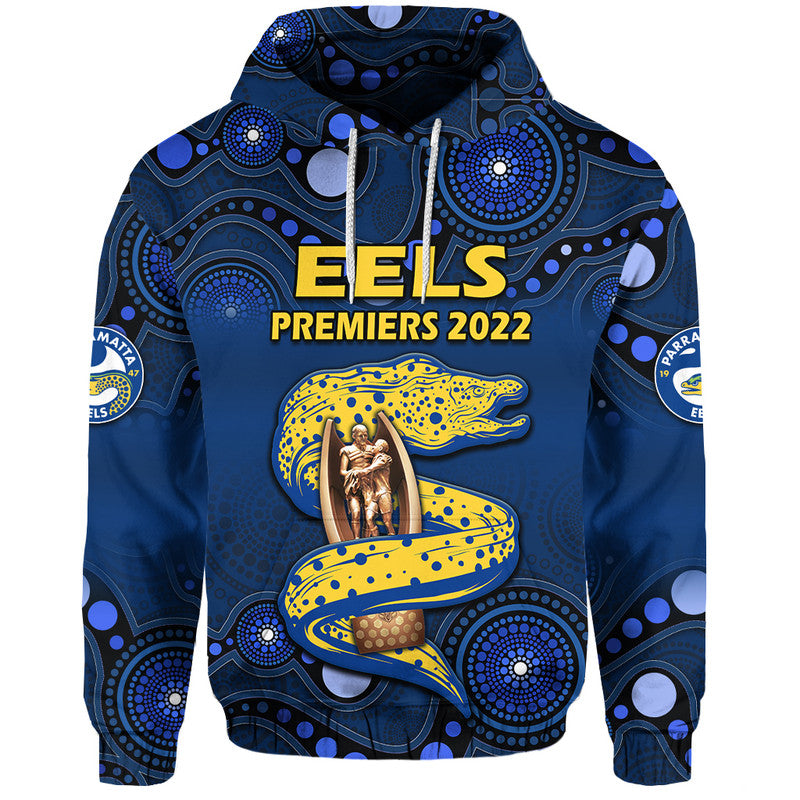 parramatta-eels-rugby-premiers-2022-zip-up-and-pullover-hoodie-eels-champion-aboriginal-dot-blue-style