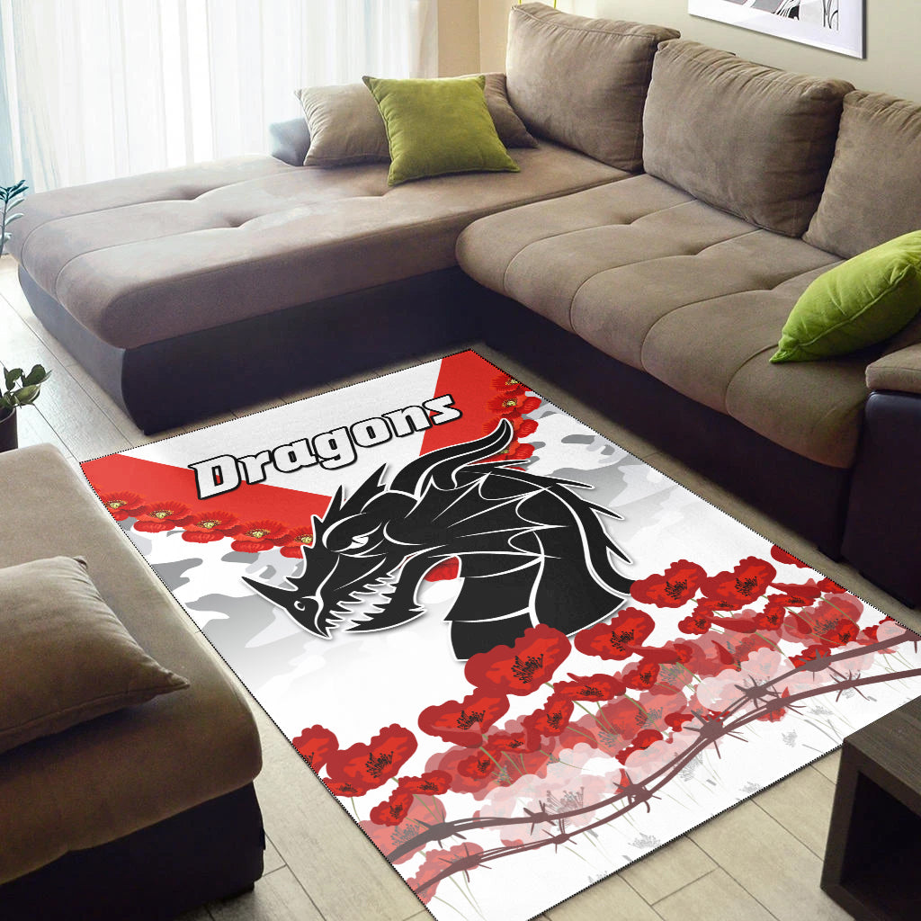 dragons-anzac-2022-area-rug-we-will-remember-them