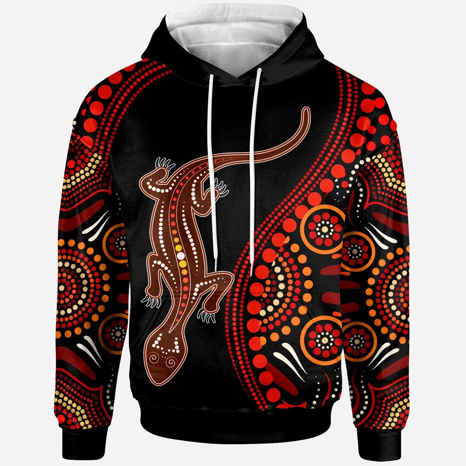 aboriginal-hoodie-aboriginal-lizard-with-dot-painting-patterns