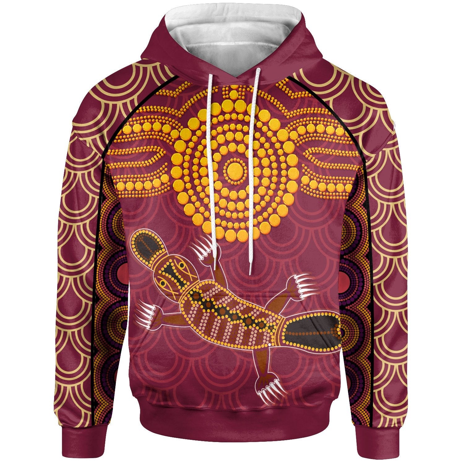 aboriginal-hoodie-aboriginal-platypus