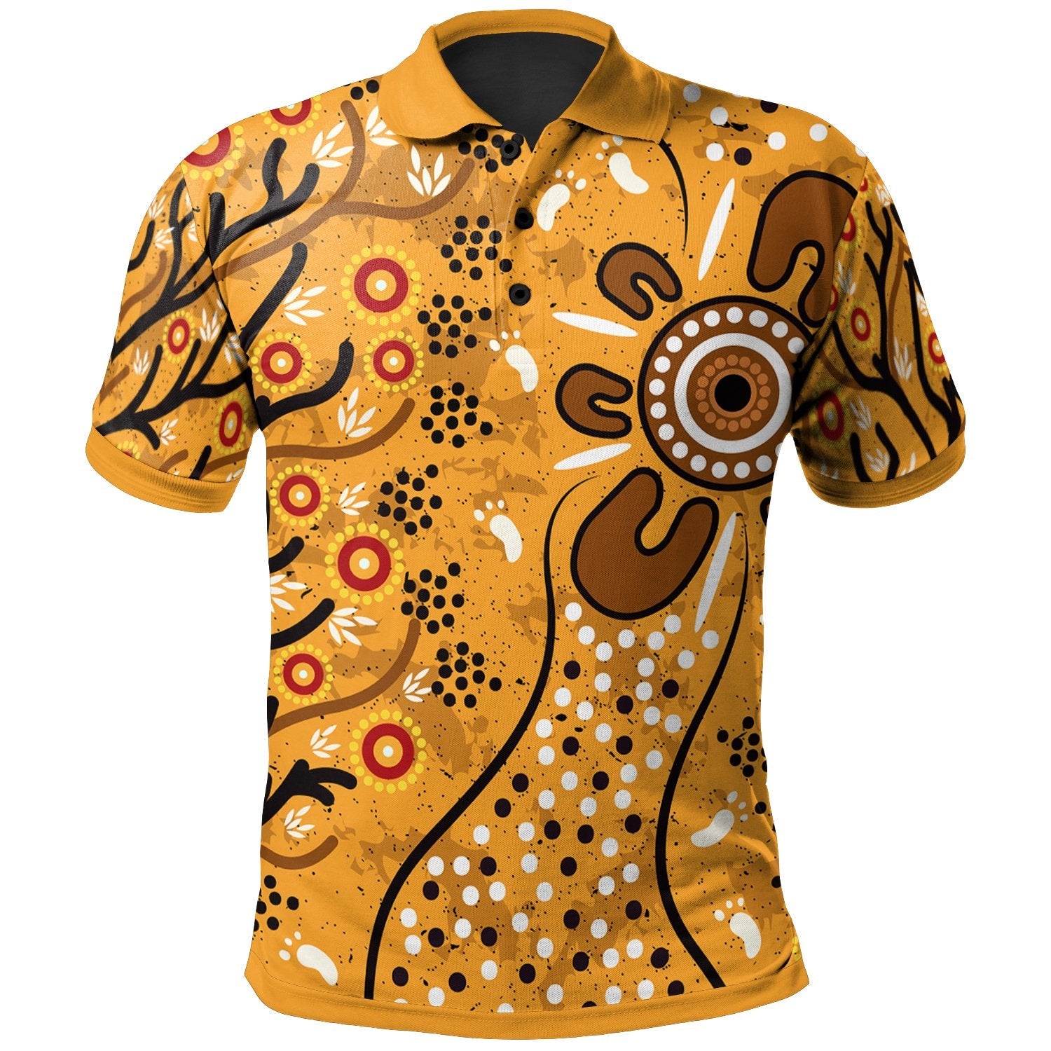 polo-shirt-aboriginal-art-in-spring-style