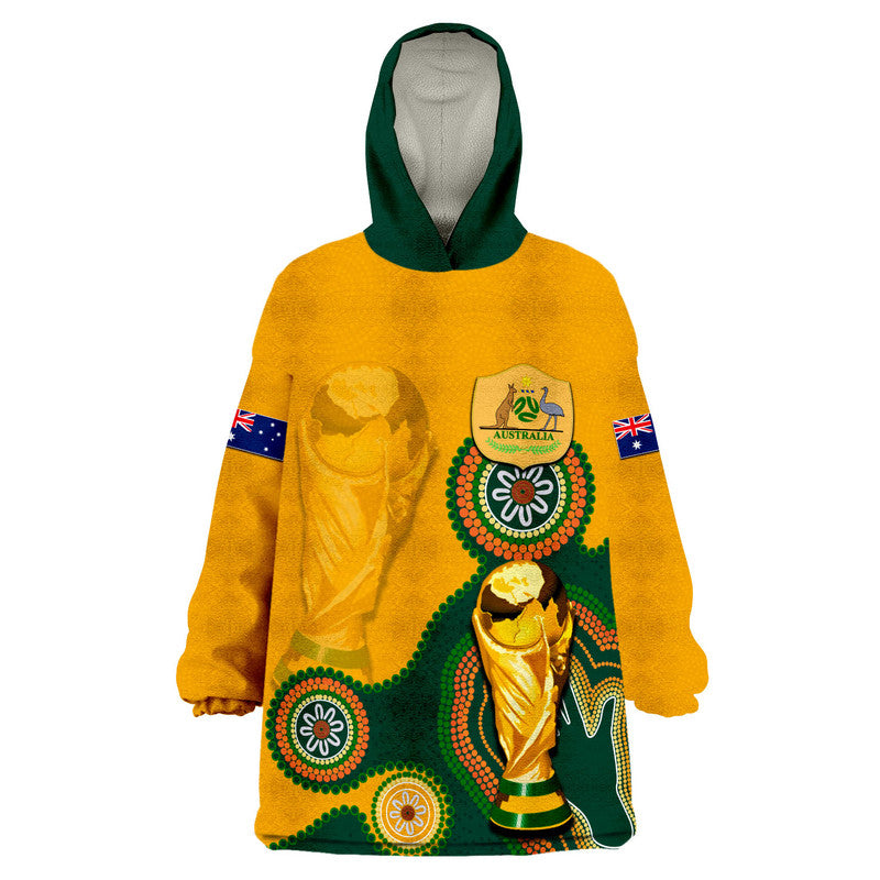 custom-personalised-and-number-australia-soccer-socceroos-wearable-blanket-hoodie-world-cup-2022