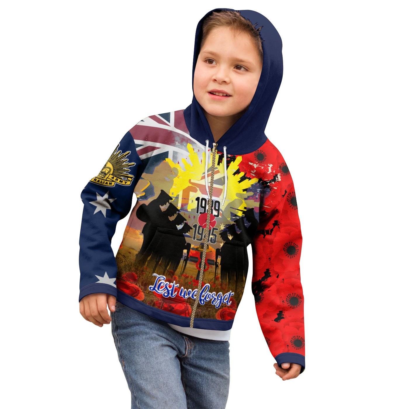 zip-up-hoodie-kids-anzac-day-2021-world-war-ii-commemoration-1939-1945