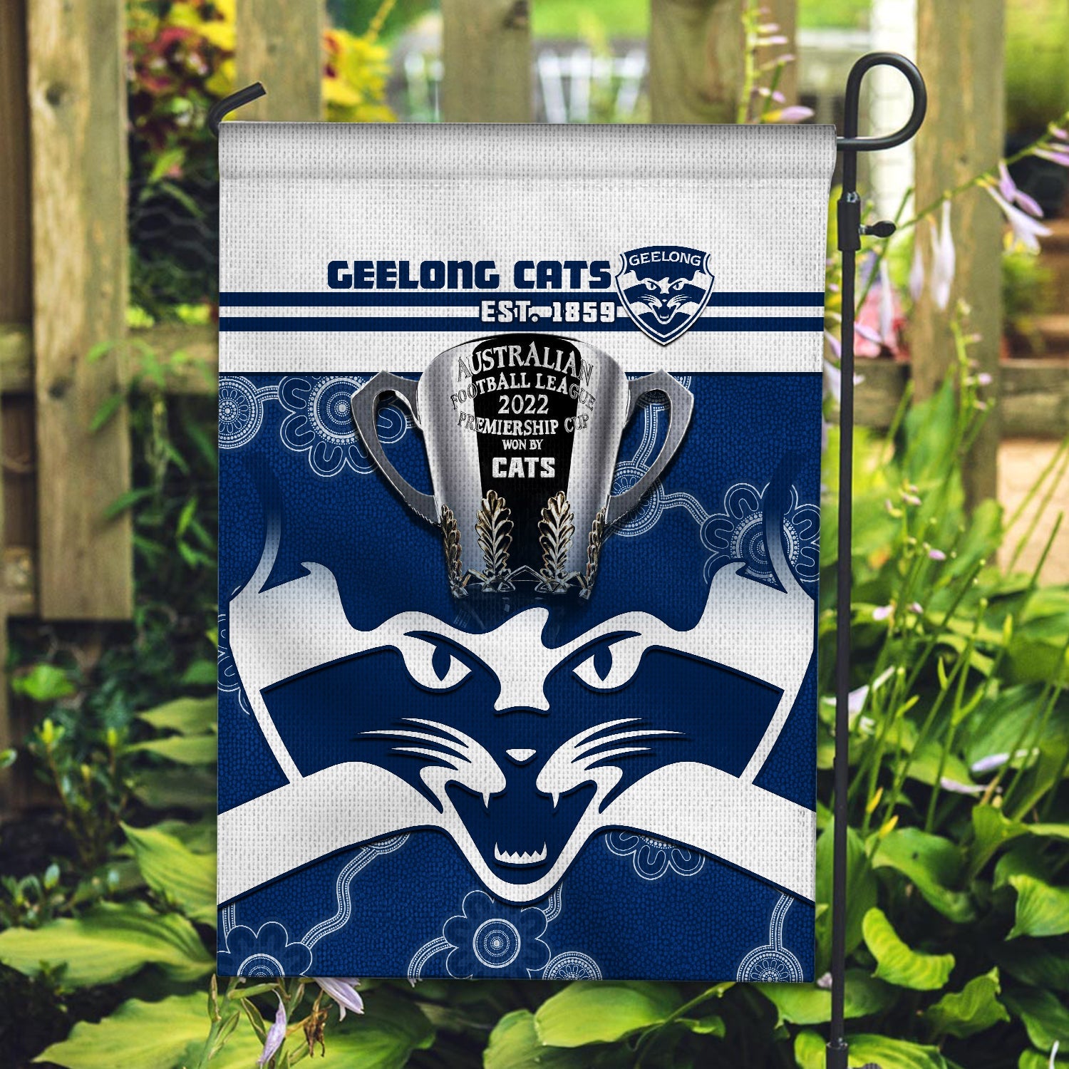 cats-football-flag-geelong-premiers-2022-aboriginal