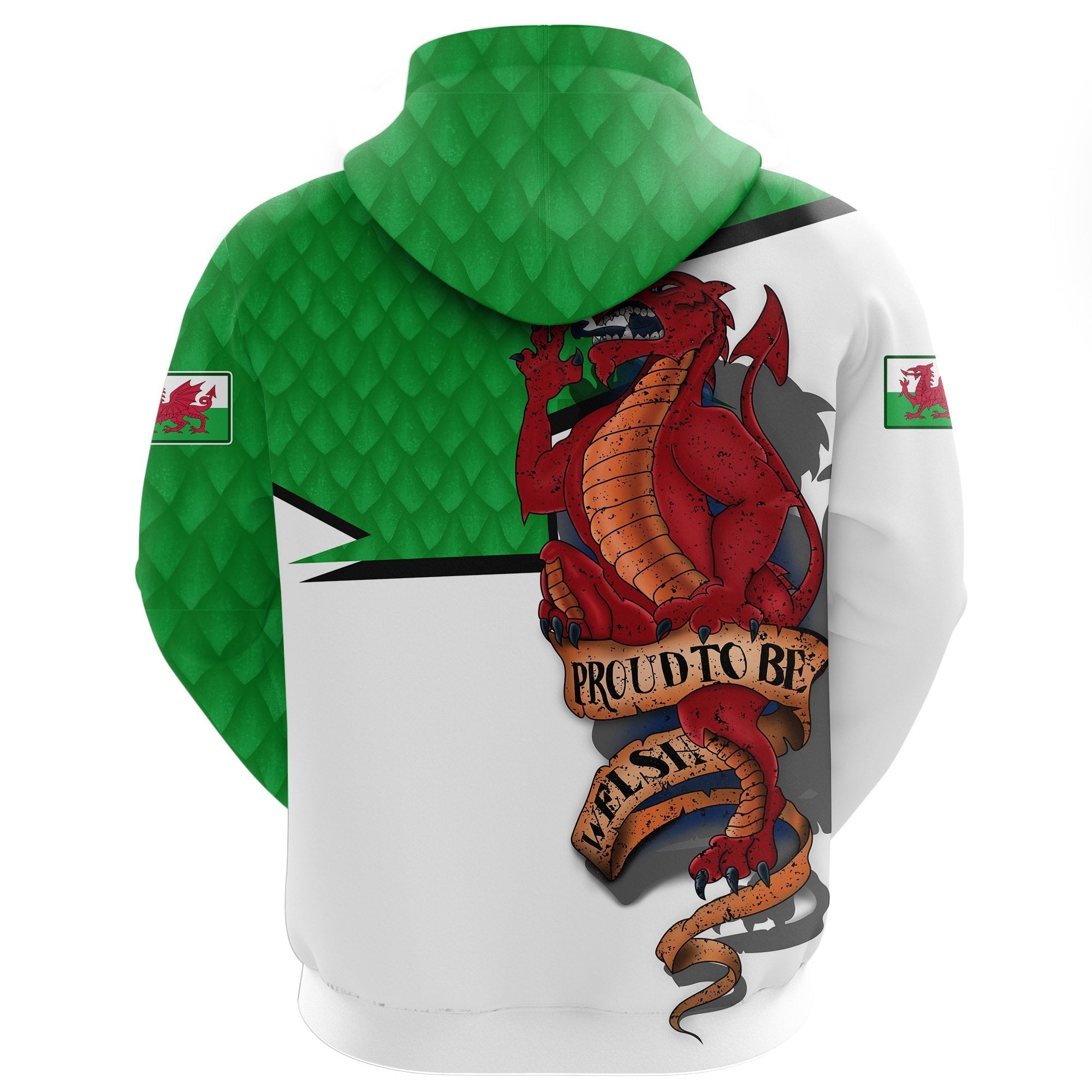 Wales Hoodie Proud To Be Welsh