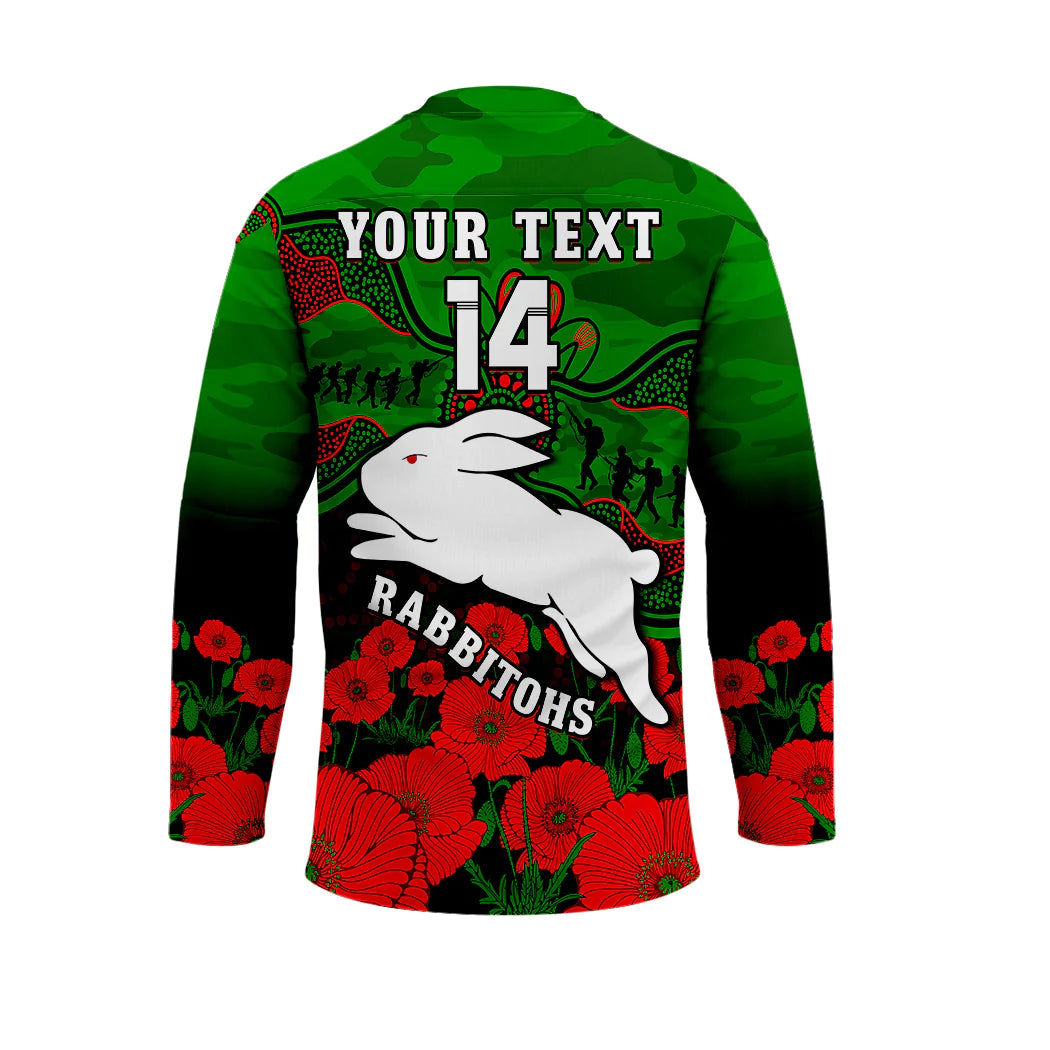 custom-text-and-number-rabbitohs-rugby-anzac-hockey-jersey-south-sydney-camouflage-poppy-aboriginal