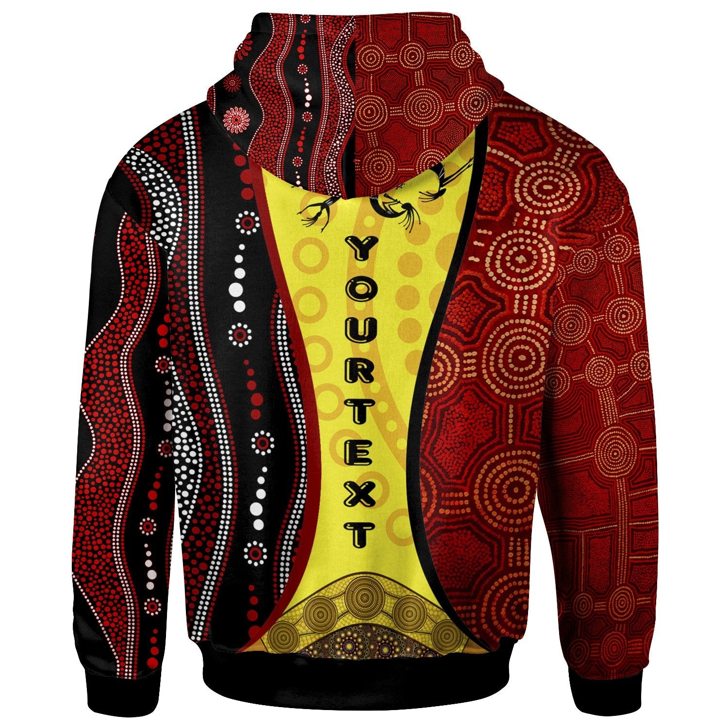 aboriginal-hoodie-koori-dot-acrylic-paint-dreamtime-dance