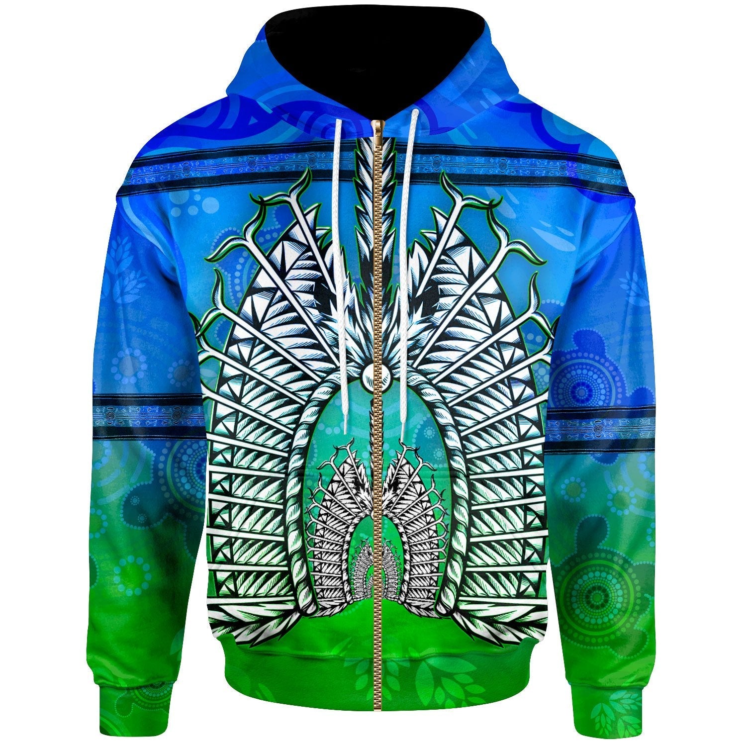 zip-hoodie-turtle-background-with-dhari-mask