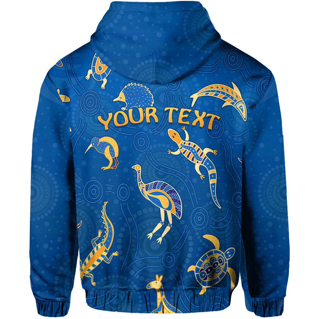 custom-personalised-aboriginal-art-hoodie-animals-australia-version-blue