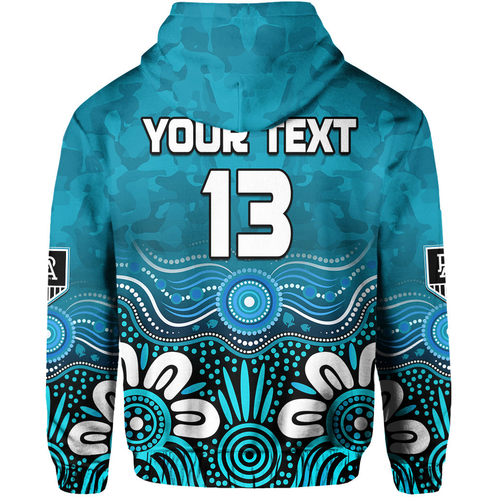 custom-text-and-number-power-anzac-2022-hoodie-port-adelaide-aboriginal-remember-them