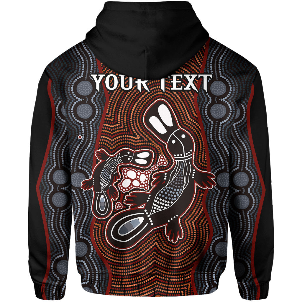 custom-personalised-aboriginal-dot-hoodie-platypus-victory