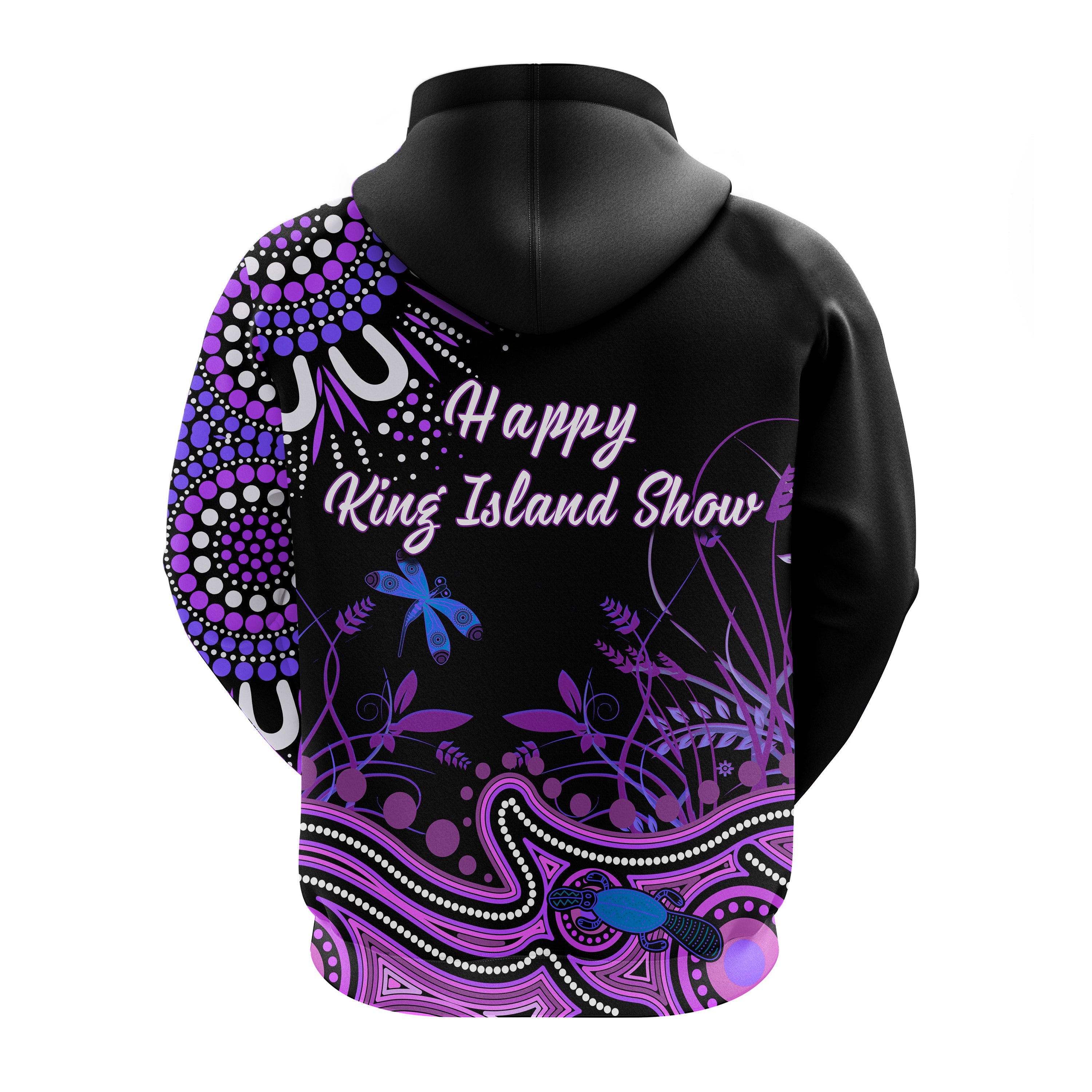 happy-king-island-show-zip-hoodie-aboriginal-tasmania-australia-version-purple