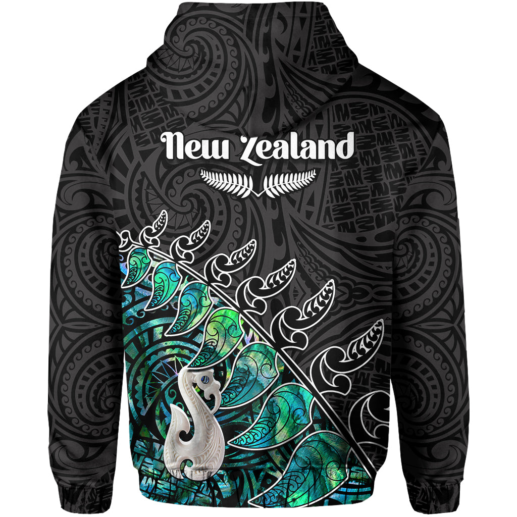 new-zealand-maori-hoodie-fern-and-manaia-version-black