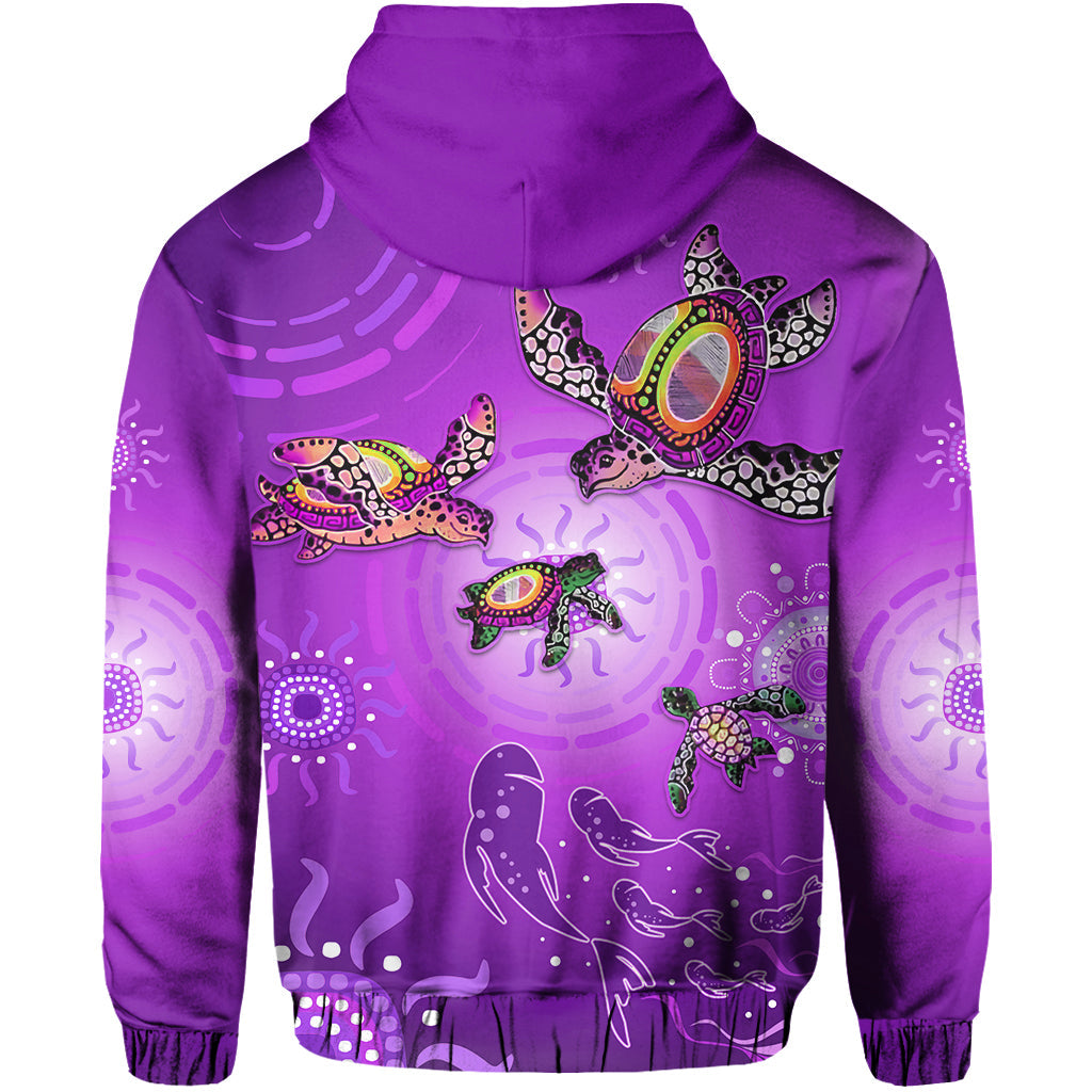 australian-aboriginal-hoodie-happy-turtle-family-version-purple