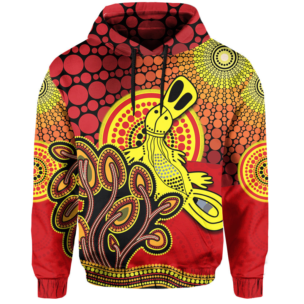 aboriginal-platypus-hoodie-tree-on-the-hill-sunshine