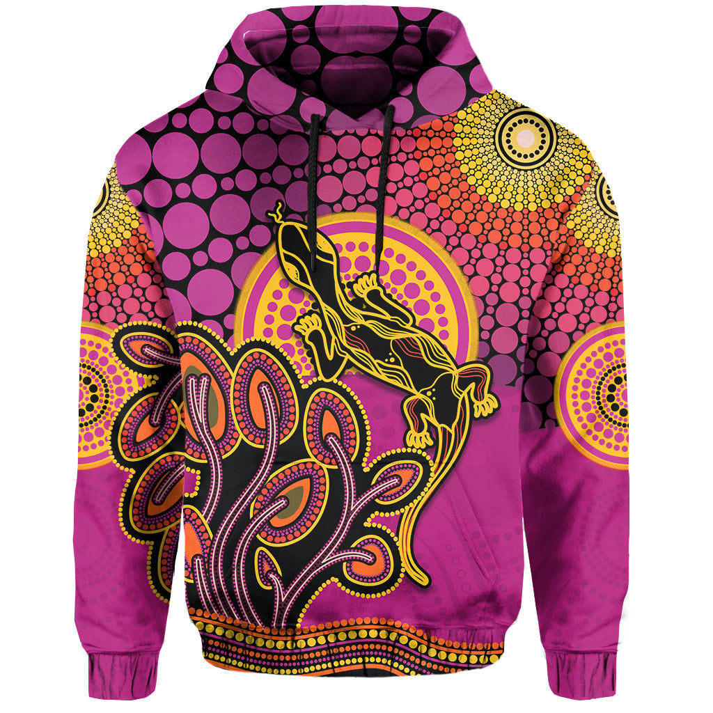 custom-personalised-aboriginal-lizard-hoodie-tree-on-the-hill-sunshine