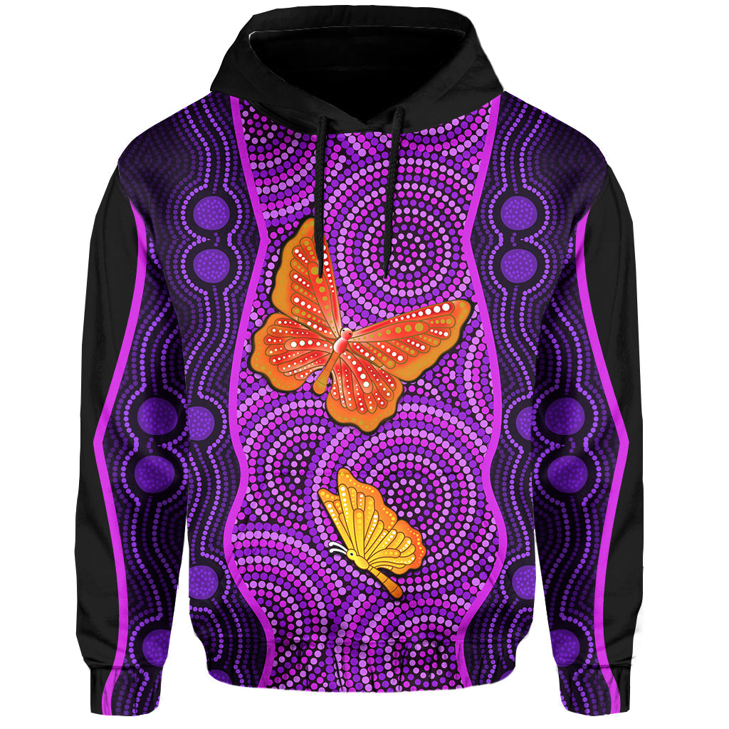 custom-personalised-aboriginal-dot-hoodie-butterfly-natural-beauty