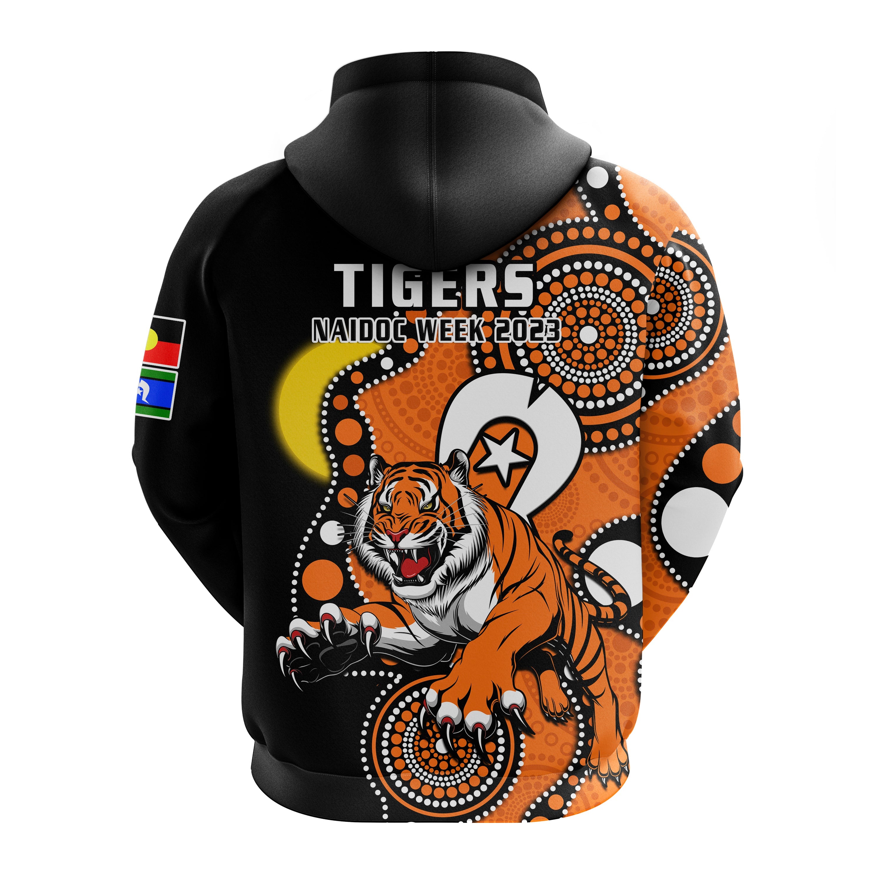 wests-tigers-rugby-naidoc-2023-hoodie-for-our-elders-indigenous-art