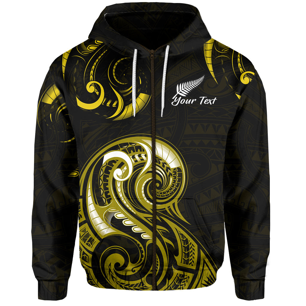 custom-personalised-aotearoa-fern-zip-hoodie-maori-pattern-version-gold