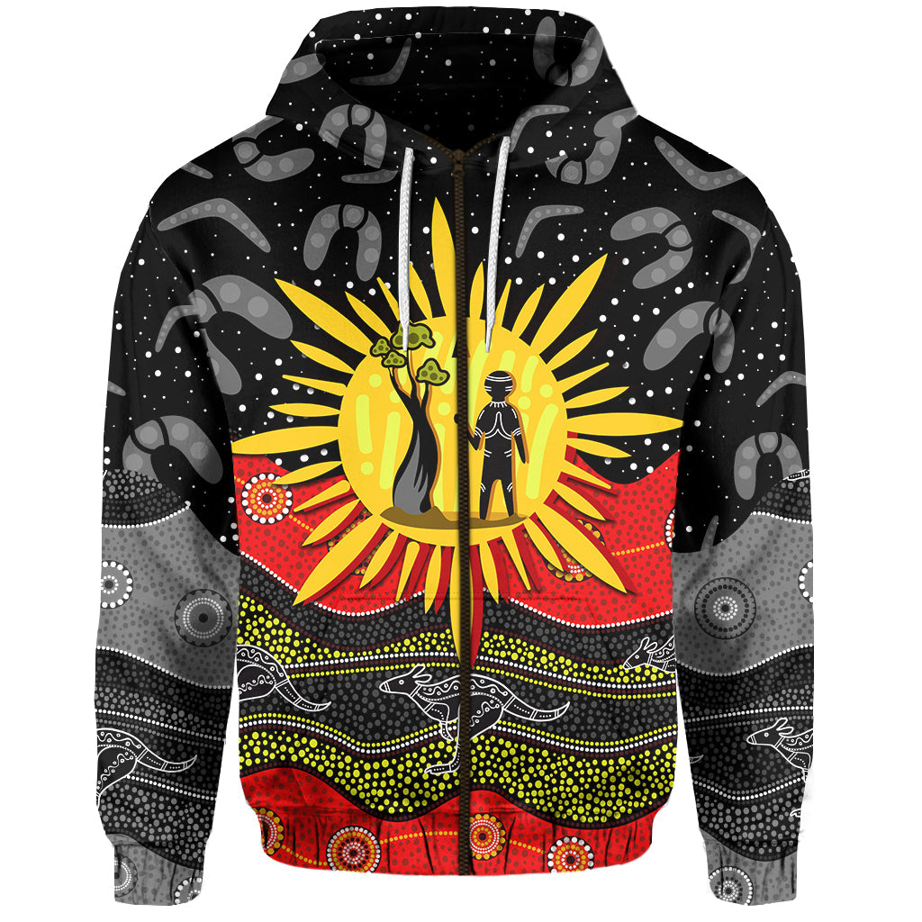 custom-personalised-aboriginal-flag-zip-hoodie-energetic-aussie