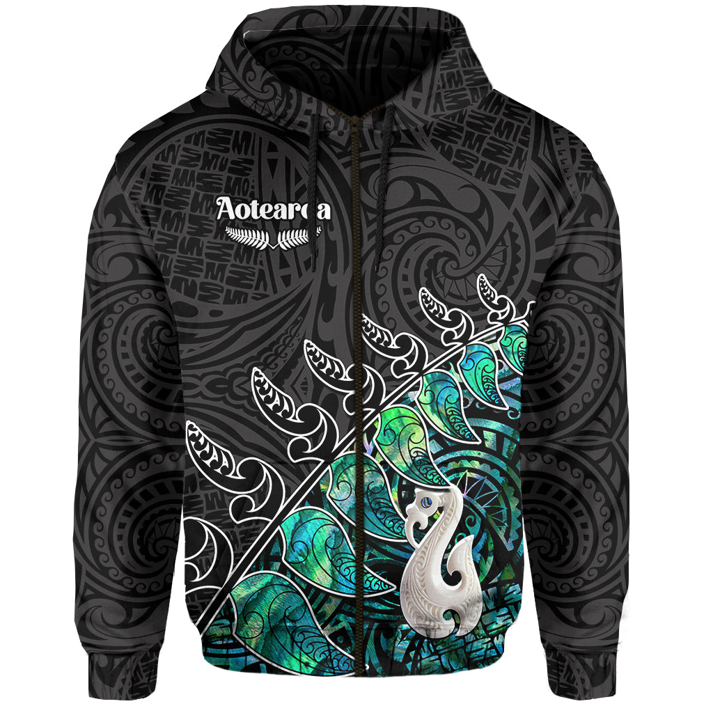 new-zealand-maori-hoodie-fern-and-manaia-version-black