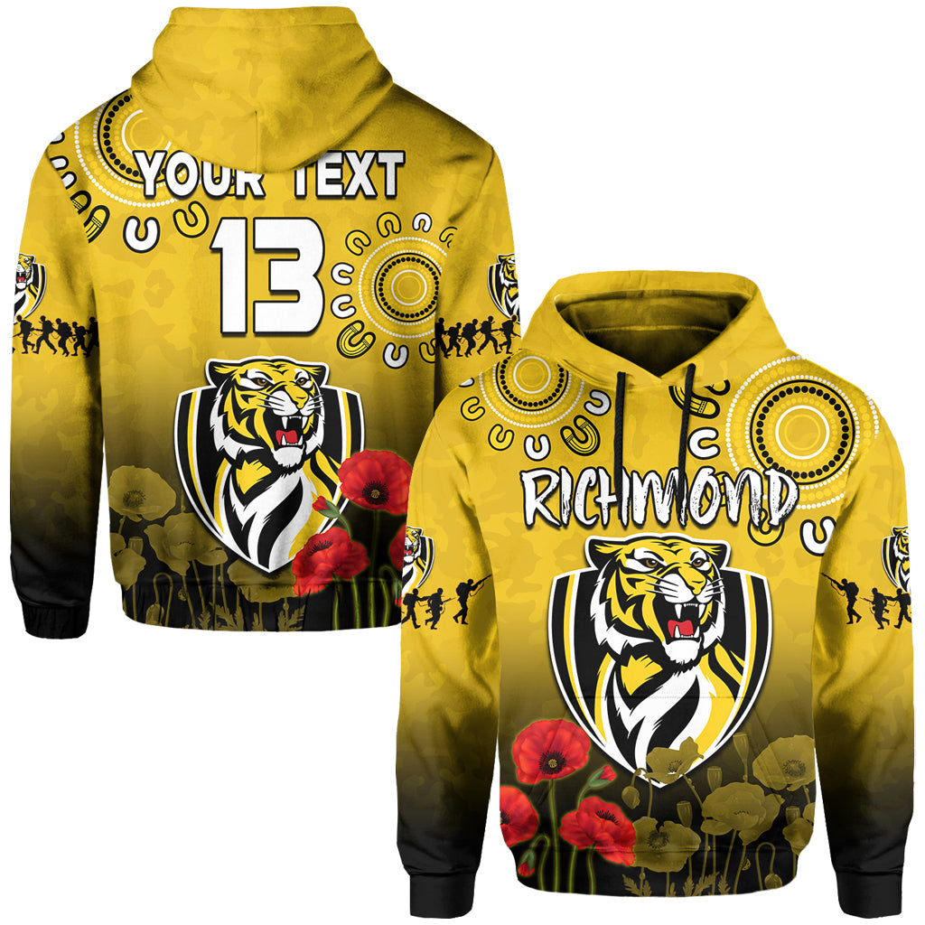 custom-text-and-number-richmond-anzac-2022-hoodie-tigers-aboriginal-poppy