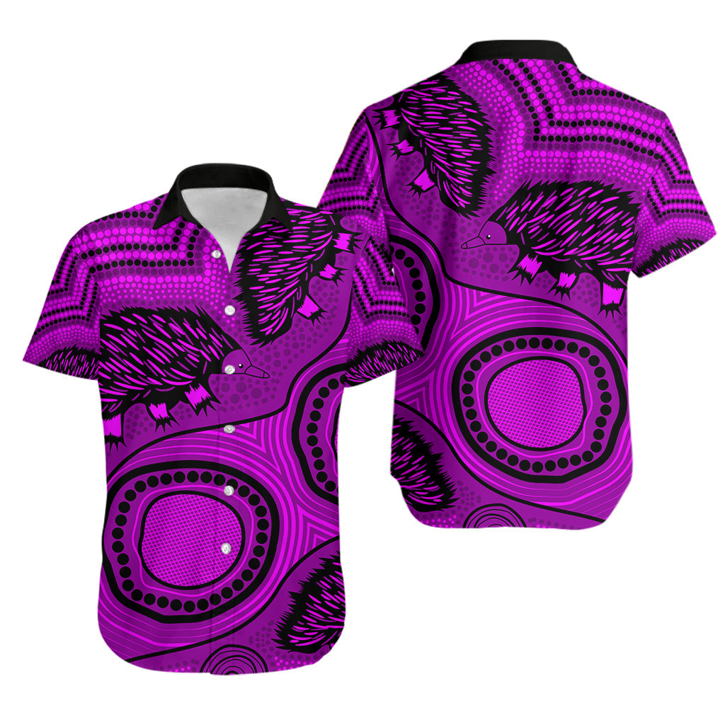 Echidna Aboriginal Hawaiian shirt Style No.4