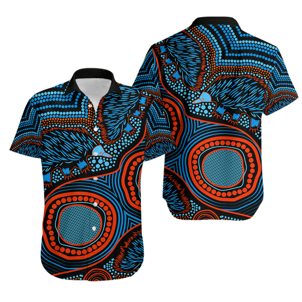 Echidna Aboriginal Hawaiian shirt Style No.3