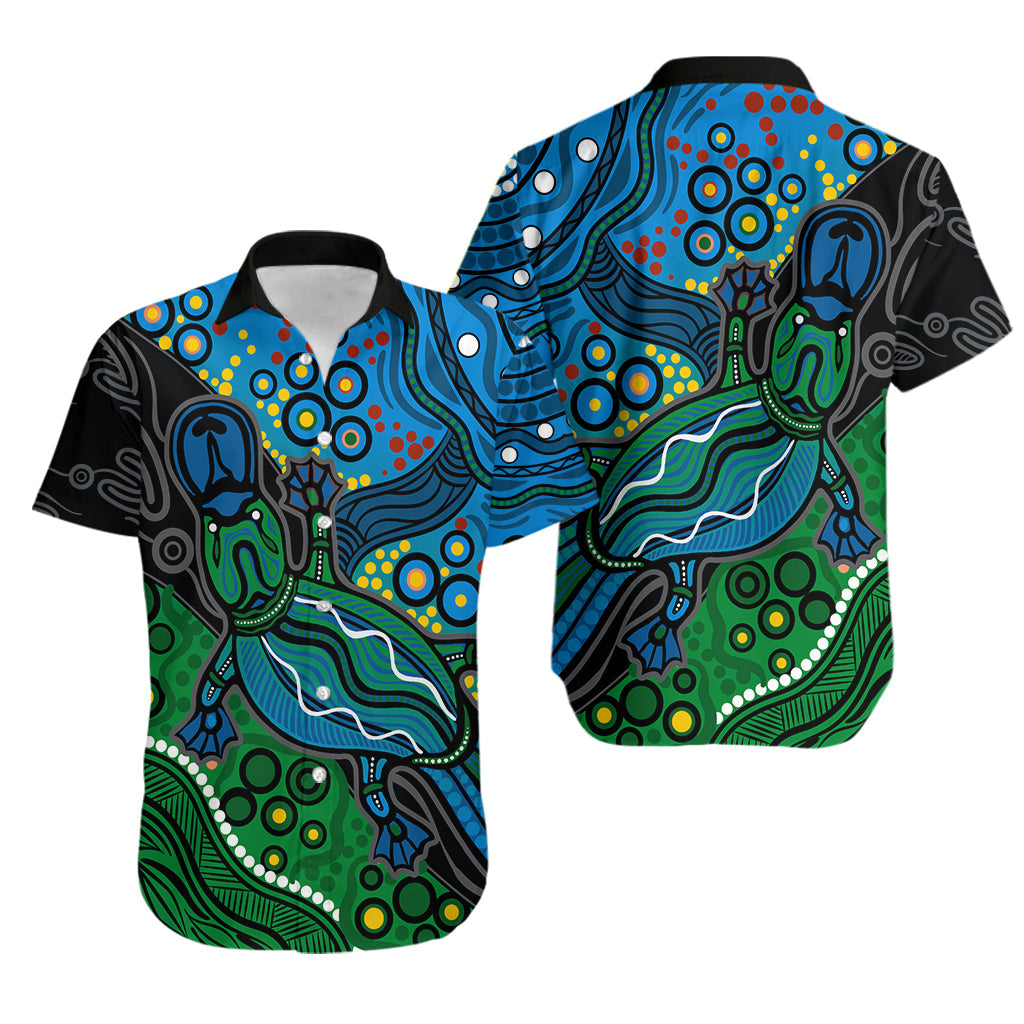 Aboriginal Platypus Hawaiian Shirt Tribal No.2