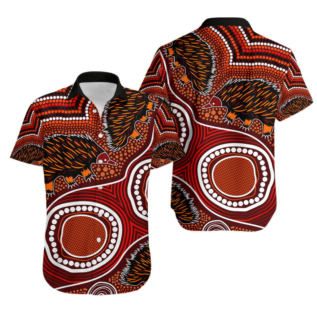 Echidna Aboriginal Hawaiian shirt Style No.2