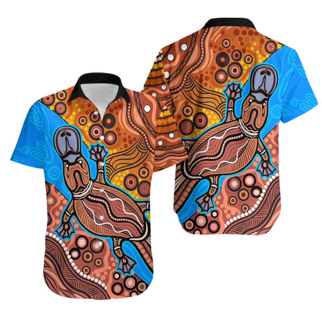 Aboriginal Platypus Hawaiian Shirt Tribal No.5