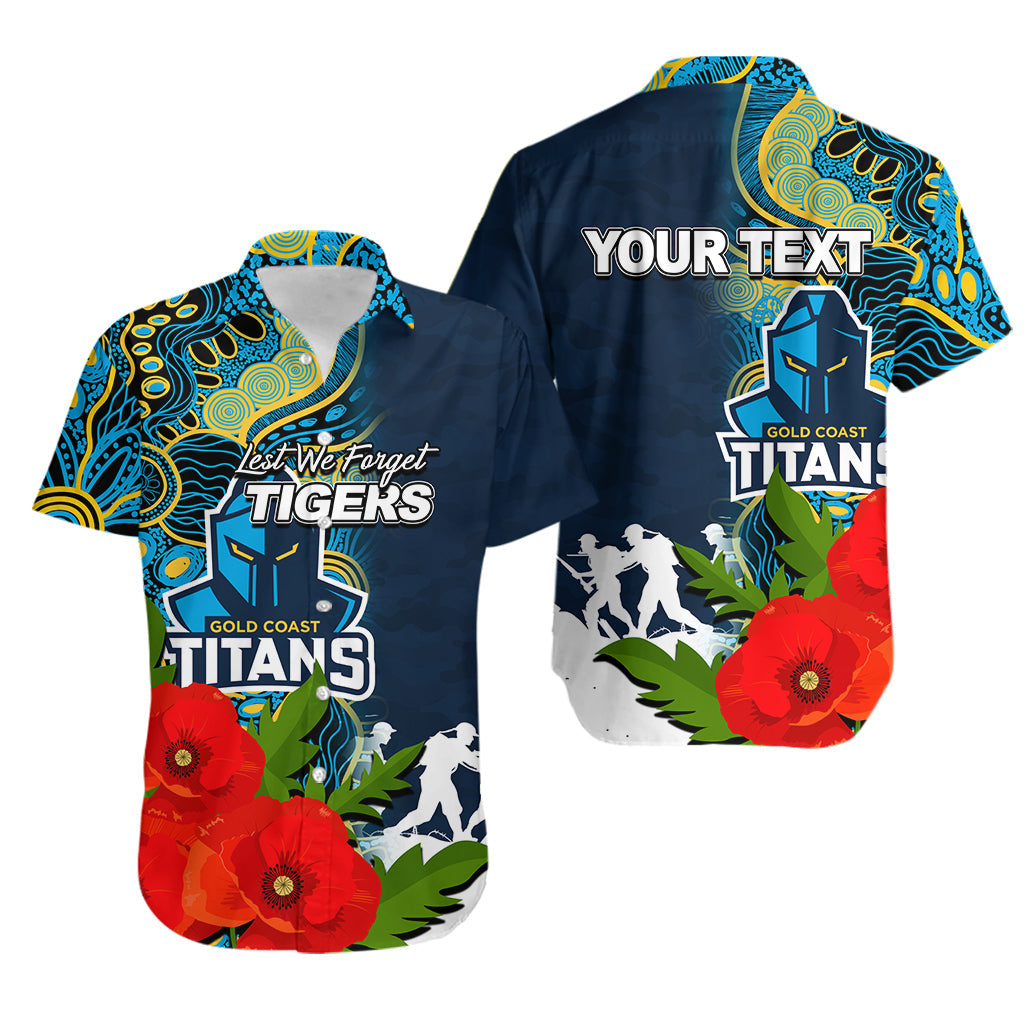 custom-personalisedtitans-anzac-day-aboriginal-mix-army-patterns-hawaiian-shirt