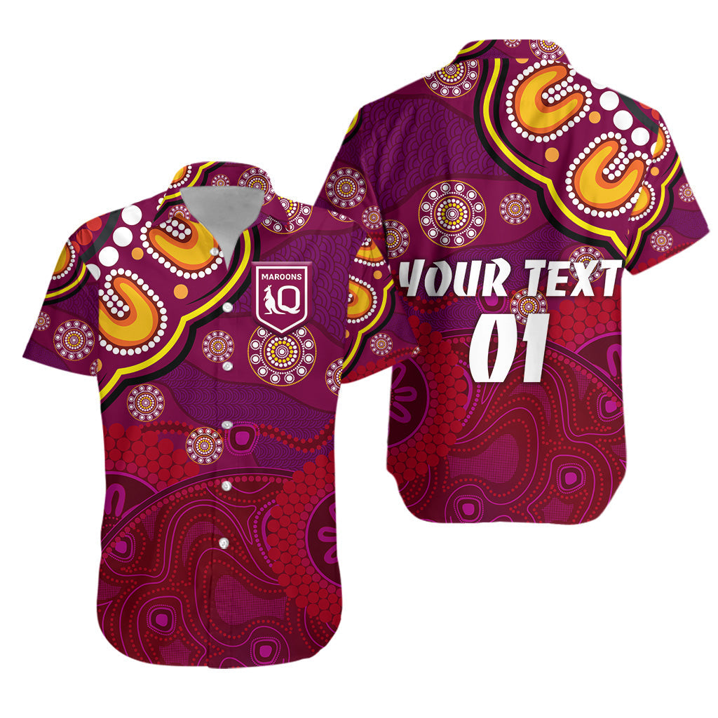 custom-personalised-queensland-maroons-aboriginal-hawaiian-shirt-indigenous-vibes