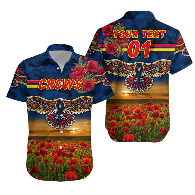 custom-personalised-adelaide-crows-anzac-hawaiian-shirt-poppy-vibes-navy-blue