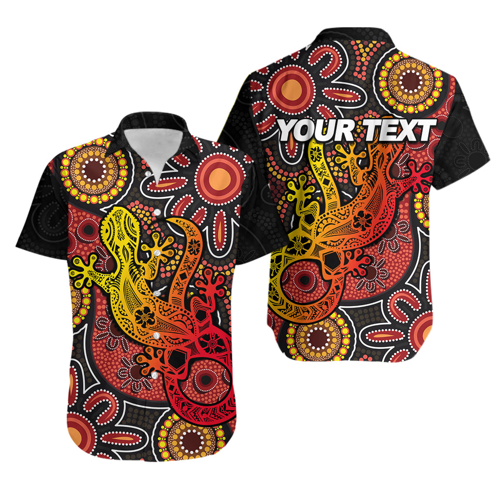 (Custom Personalised)Aboriginal Lizard Hawaiian Shirt