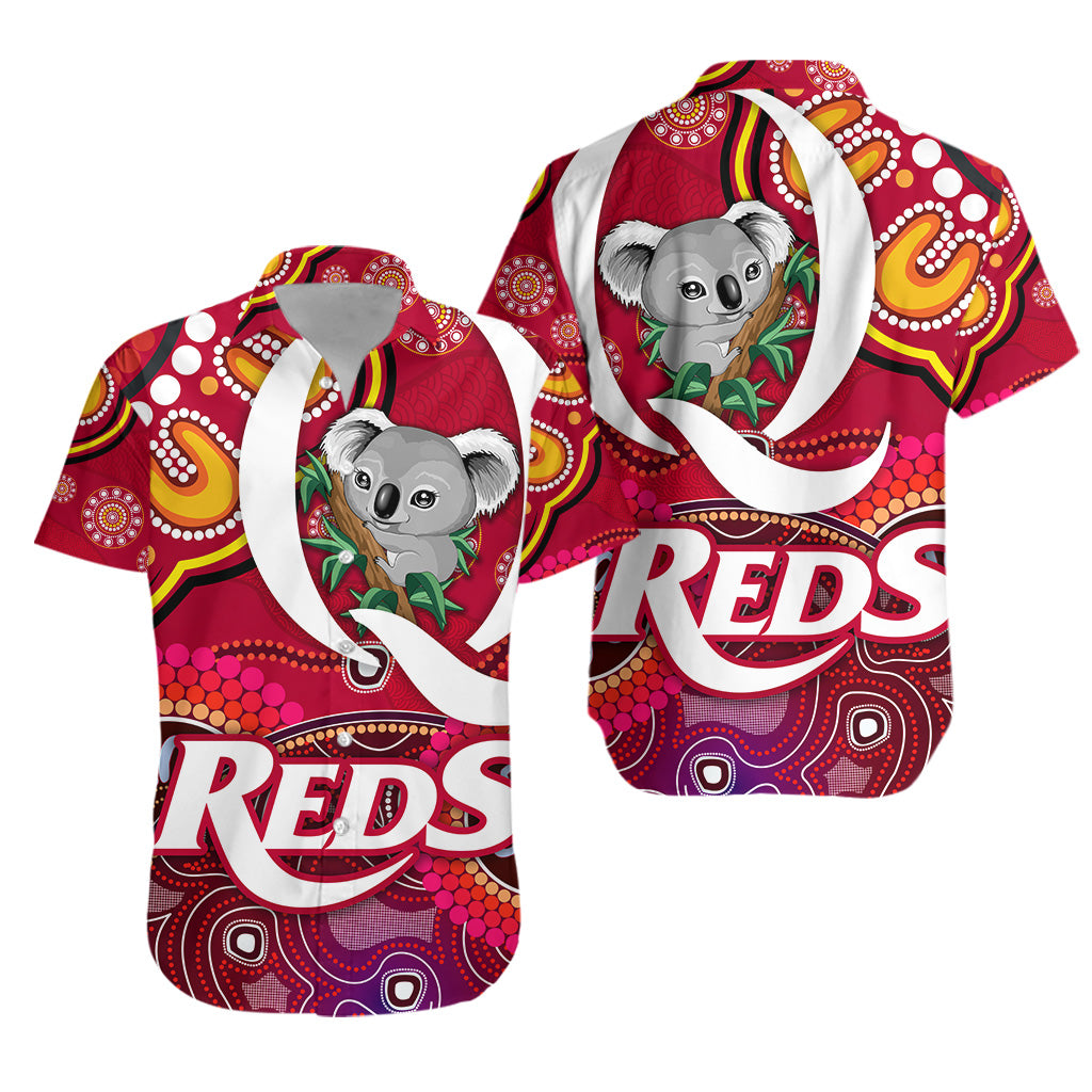 queensland-reds-aboriginal-hawaiian-shirt-koala-indigenous-vibes