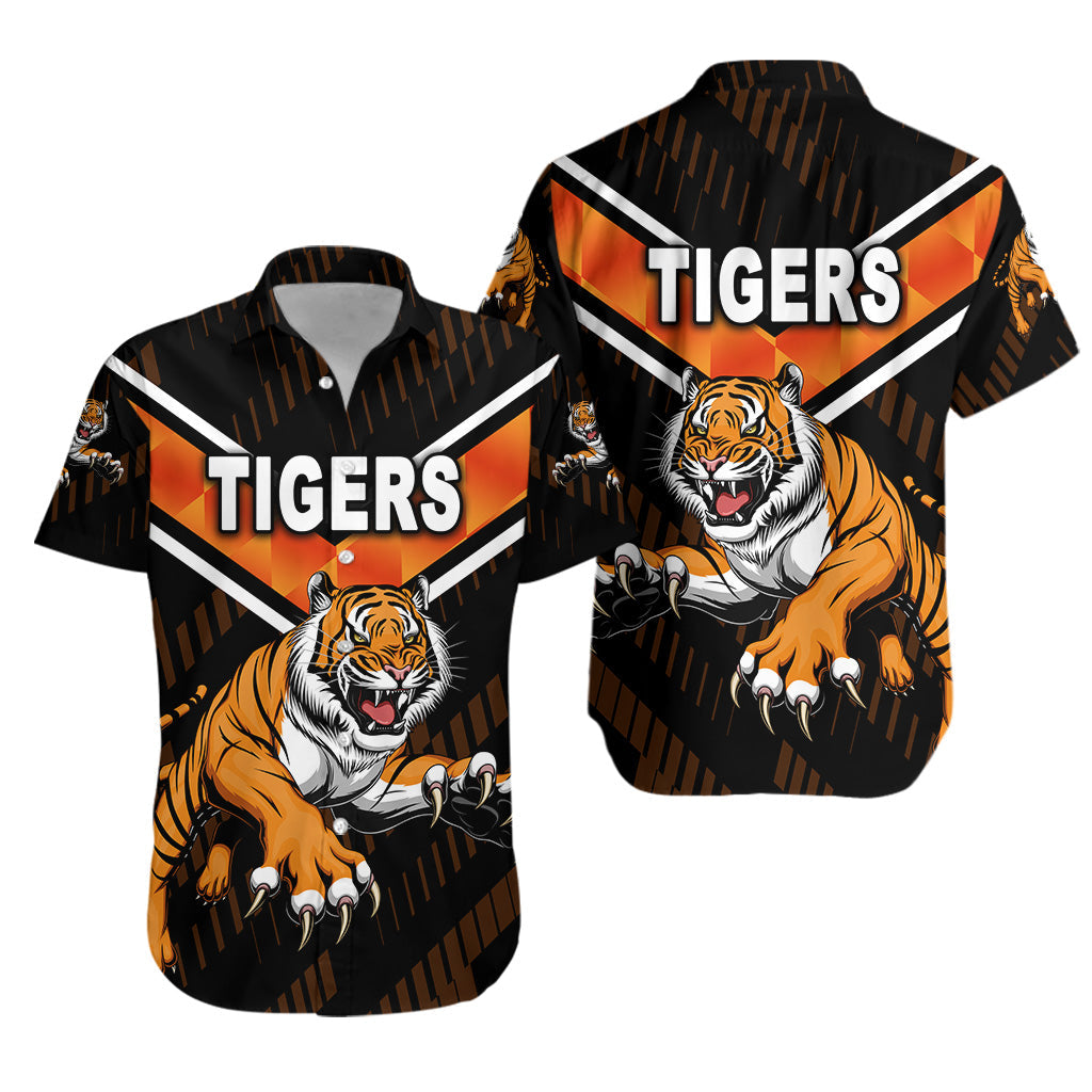 Wests Tigers Hawaiian Shirt 2021 Simple LT8 - Vibe Hoodie