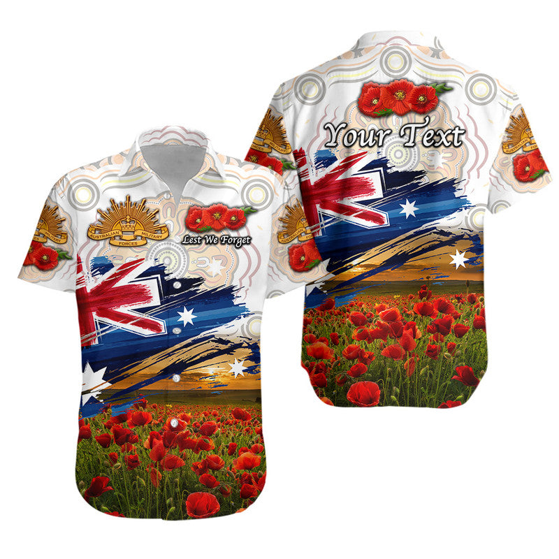 custom-personalised-australia-aboriginal-anzac-hawaiian-shirt-poppy-vibes-white