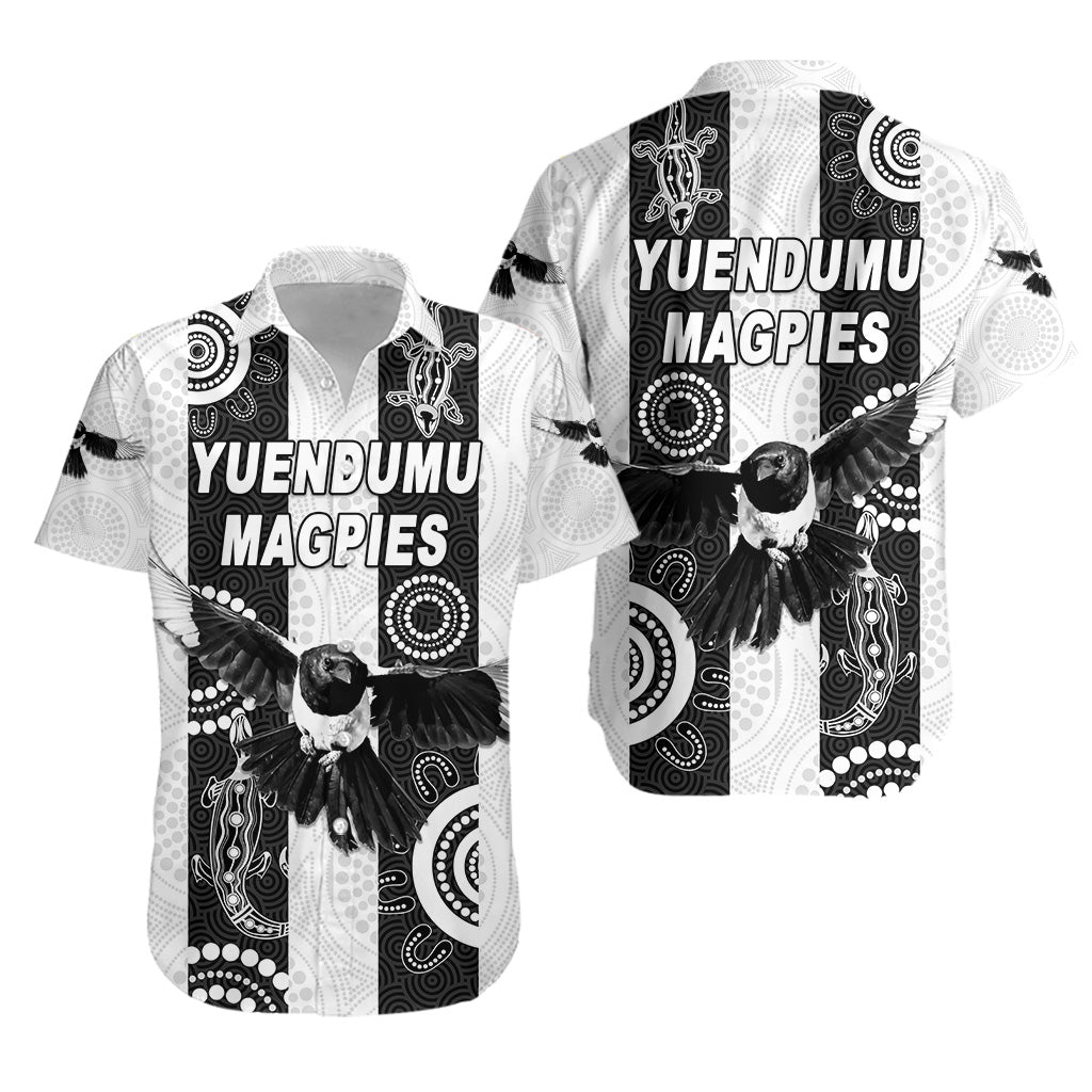 Yuendumu Magpies Football Club Hawaiian Shirt Indigenous Version LT8 - Vibe Hoodie